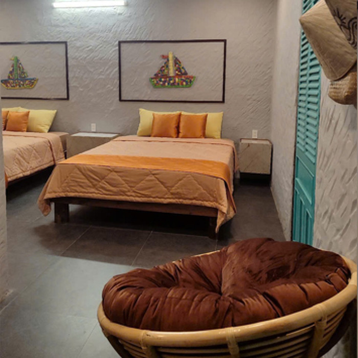 Phòng gia đình view biển